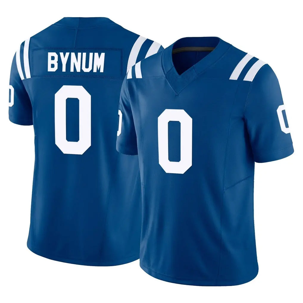IN.Colts #0 Camryn Bynum Player Royal Limited Vapor F.U.S.E. Home Game Ldoa Stitched Jerseys