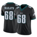 P.Eagles #68 Jordan Mailata Player Black Limited Vapor F.U.S.E. Home Game Ldoa Stitched Jerseys
