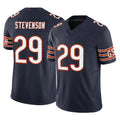 C.Bears #29 Tyrique Stevenson Player Navy Vapor F.U.S.E. Limited Home Game Ldoa Stitched Jerseys