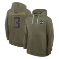 S.Seahawks #3 Nick Emmanwori Player Olive Salute to Service Pullover Hoodies Limited Ldoa Stitched Jerseys