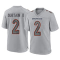 D.Broncos #2 Pat Surtain II Player Gray Atmosphere Fashion Limited Game Ldoa Stitched Jerseys
