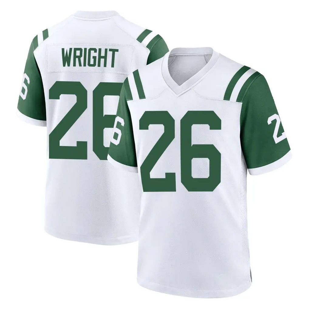 NY.Jets #26 Nahshon Wright Player White Classic Home Game Ldoa Stitched Jerseys