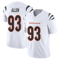 C.Bengals #93 Jonathan Allen Player White Vapor F.U.S.E. Limited Home Game Ldoa Stitched Jerseys