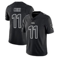 LV.Raiders #11 Jeremy Chinn Player Black Limited Black Impact Home Game Ldoa Stitched Jerseys