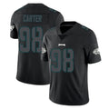 P.Eagles #98 Jalen Carter Player Limited Black Impact Home Game Ldoa Stitched Jerseys