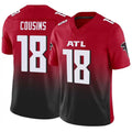 A.Falcons #18 Kirk Cousins Player Red Vapor F.U.S.E. Limited Ldoa Stitched Jerseys