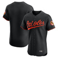 B.Orioles Blank Player Black Limited Elite Home Game Ldoa Stitched Jerseys