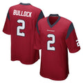 H.Texans #2 Calen Bullock Player Red Home Game Ldoa Stitched Jerseys