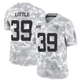 J.Jaguars #39 Cam Little Player Arctic Camo Salute To Service Limited Game Ldoa Stitched Jerseys