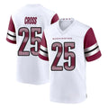 W.Commanders #25 Nick Cross Player White Game Home Ldoa Stitched Jerseys