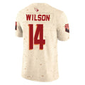 A.Cardinals #14 Michael Wilson Player Cream Rivalries Collection Vapor Limited Home Game Ldoa Stitched Jerseys