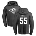LA.Rams #55 Braden Fiske Player Gray Pullover Hoodie Limited Game Ldoa Stitched Jerseys
