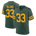 GB.Packers #33 Evan Williams Player Green Alternate Home Game Ldoa Stitched Jerseys