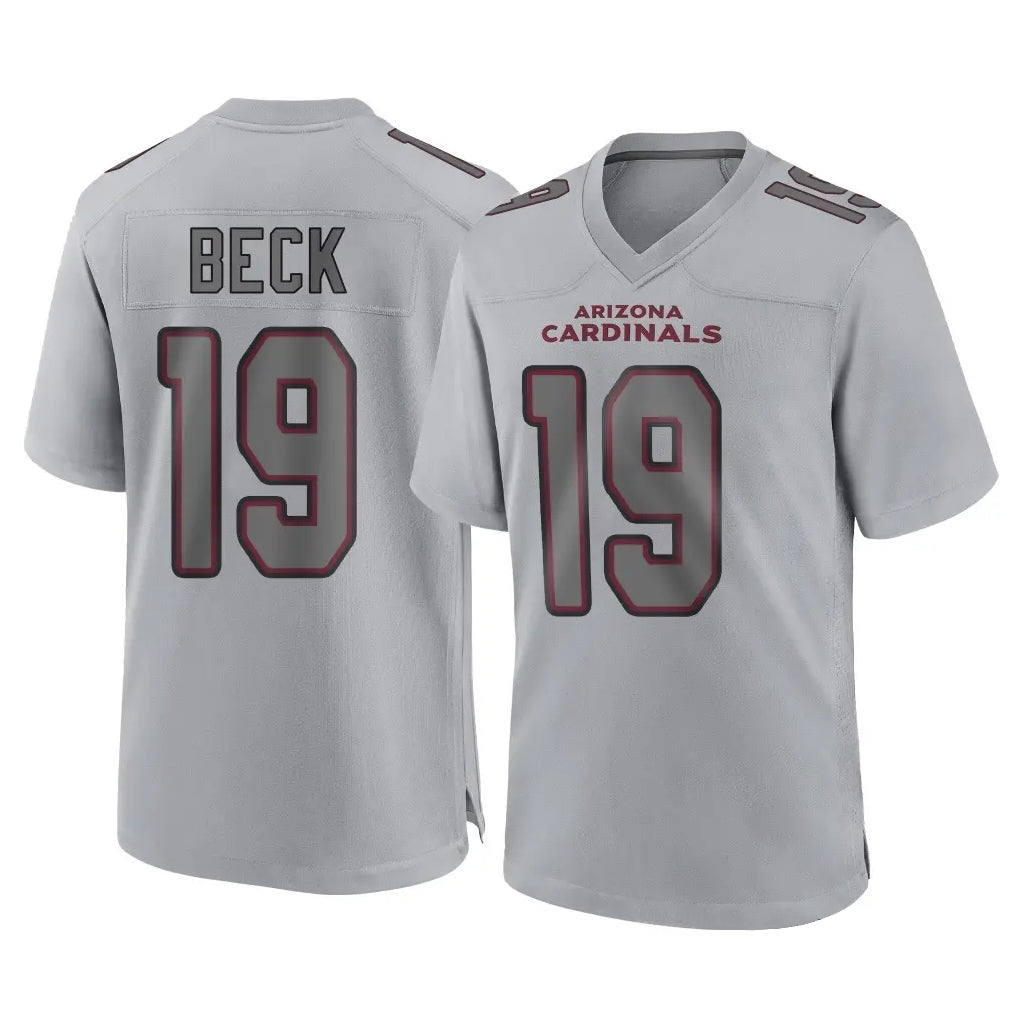 A.Cardinals #19 Carson Beck Player Gray Fashion Home Game Ldoa Stitched Jerseys
