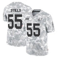 A.Cardinals #55 Dante Stills Player Camo Salute to Service Limited Home Ldoa Stitched Jerseys