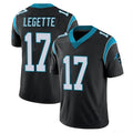C.Panthers #17 Xavier Legette Player Black Vapor Untouchable Limited Game Ddoa Ldoa Stitched Jerseys