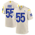 LA.Rams #55 Braden Fiske Player Bone Home Game Ldoa Stitched Jerseys