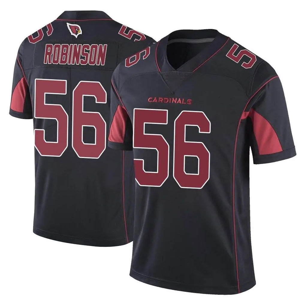 A.Cardinals #56 Darius Robinson Player Black Limited Color Rush Vapor Untouchable Home Game Ldoa Stitched Jerseys