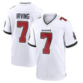 TB.Buccaneers #7 Bucky Irving Player White Limited Vapor F.U.S.E. Home Game Ldoa Stitched Jerseys