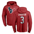 H.Texans #3 Kamari Lassiter Player Red Pro Line Pullover Hoodie Limited Game Ldoa Stitched Jerseys