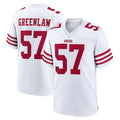 SF.49ers #57 Dre Greenlaw Player White Game Home Ldoa Stitched Jerseys