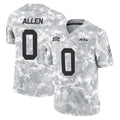 NY.Jets #0 Braelon Allen Player Arctic Camo Salute to Service Limited Game Ldoa Stitched Jerseys