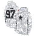 D.Cowboys #97 Kenny Clark Player Arctic Camo Salute to Service Hoodies Limited Game Ldoa Stitched Jerseys