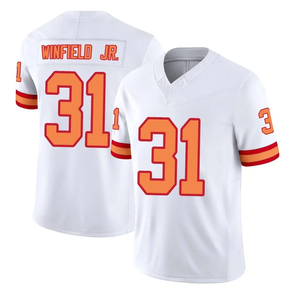 TB.Buccaneers #31 Antoine Winfield Jr. Player White Limited '76 Vapor F.U.S.E. Home Game Ldoa Stitched Jerseys