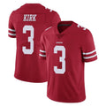 SF.49ers #3 Christian Kirk Player Red Limited Vapor Untouchable Home Game Ldoa Stitched Jerseys