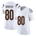 C.Bengals #80 Andrei Iosivas Player White Vapor F.U.S.E. Limited Home Game Ldoa Stitched Jerseys