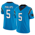 C.Panthers #5 Jaelan Phillips Player Blue Vapor F.U.S.E. Limited Home Game Ldoa Stitched Jerseys
