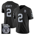 LV.Raiders #2 Ashton Jeanty Player Black Vapor Limited Home Game Ldoa Stitched Jerseys