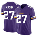 M.Vikings #27 Jordan Mason Player Purple Limited Vapor F.U.S.E. Home Game Ldoa Stitched Jerseys
