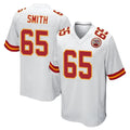 KC.Chiefs #65 Trey Smith Player White Home Game Ldoa Stitched Jerseys