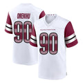 W.Commanders #90 Charles Omenihu Player White Game Home Ldoa Stitched Jerseys