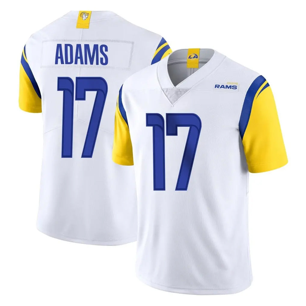 LA.Rams #17 Davante Adams Player White Limited Vapor Untouchable Home Game Ldoa Stitched Jerseys