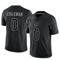 B.Bills #0 Keon Coleman Player Black RFLCTV Limited Ldoa Stitched Jerseys