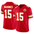 KC.Chiefs #15 Patrick Mahomes Player Red Limited Vapor F.U.S.E. Home Game Ldoa Stitched Jerseys
