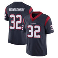 H.Texans #32 David Montgomery Player Navy Limited Vapor Untouchable Home Game Ldoa Stitched Jerseys