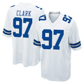 D.Cowboys #97 Kenny Clark Player White Home Game Ldoa Stitched Jerseys