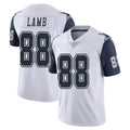D.Cowboys #88 CeeDee Lamb Player White-Navy Limited Color Rush Vapor Untouchable Home Game Ldoa Stitched Jerseys
