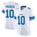 D.Lions #10 Isiah Pacheco Player White Limited Vapor F.U.S.E. Alternate Home Game Ldoa Stitched Jerseys
