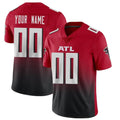 Custom A.Falcons Red Vapor Untouchable Limited Home Game Any Name & Numbers Ldoa Stitched Jerseys