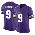 M.Vikings #9 J.J. McCarthy Player Purple Limited Vapor F.U.S.E. Home Game Ldoa Stitched Jerseys
