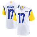 LA.Rams #17 Davante Adams Player White Home Game Ldoa Stitched Jerseys