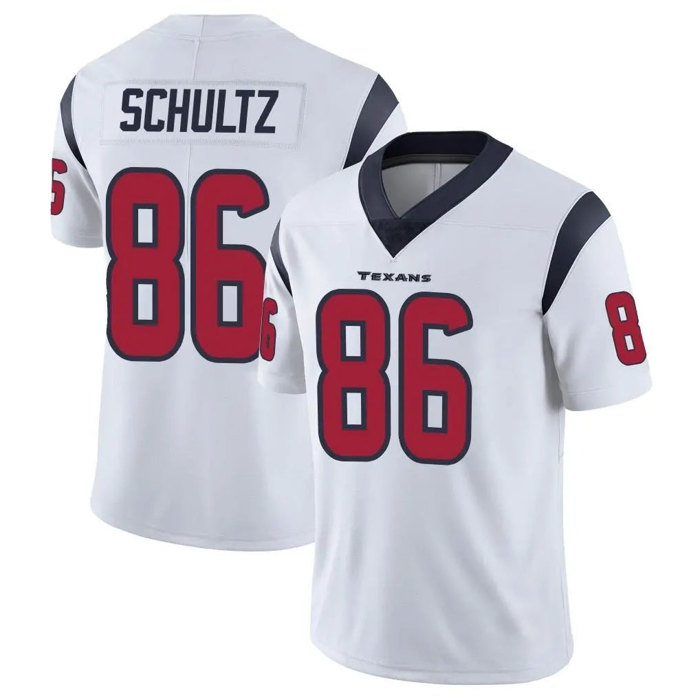 H.Texans #86 Dalton Schultz Player White Limited Vapor Untouchable Home Game Ldoa Stitched Jerseys