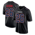 NE.Patriots #26 Hassan Haskins Player Carbon Fashion Limited Home Game Ldoa Stitched Jerseys