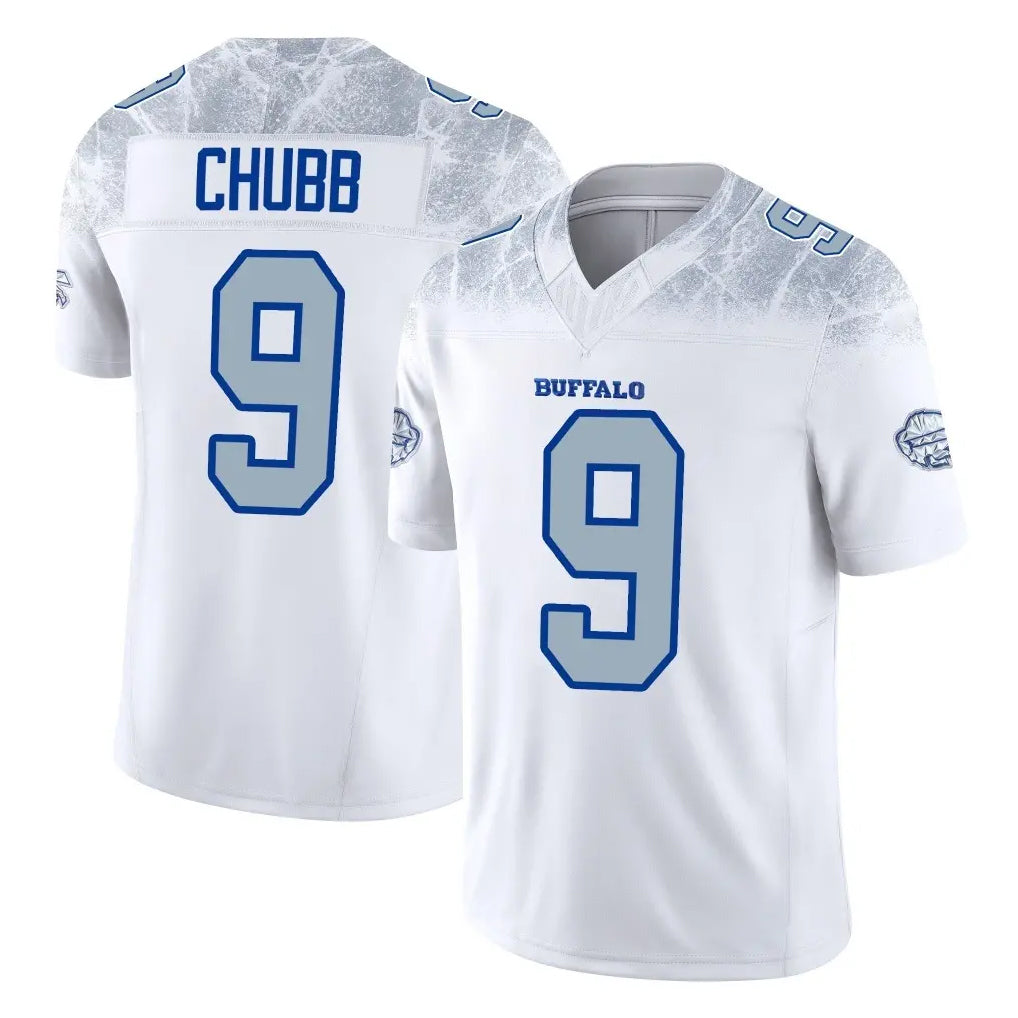 B.Bills #9 Bradley Chubb Player White Rivalries Collection Limited Game Ldoa Stitched Jerseys