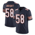 C.Bears #58 Darnell Wright Player Navy Vapor Untouchable Limited Home Game Ldoa Stitched Jerseys