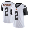 C.Bengals #2 Evan McPherson Player White Color Rush Vapor Untouchable Limted Home Game Ldoa Stitched Jerseys